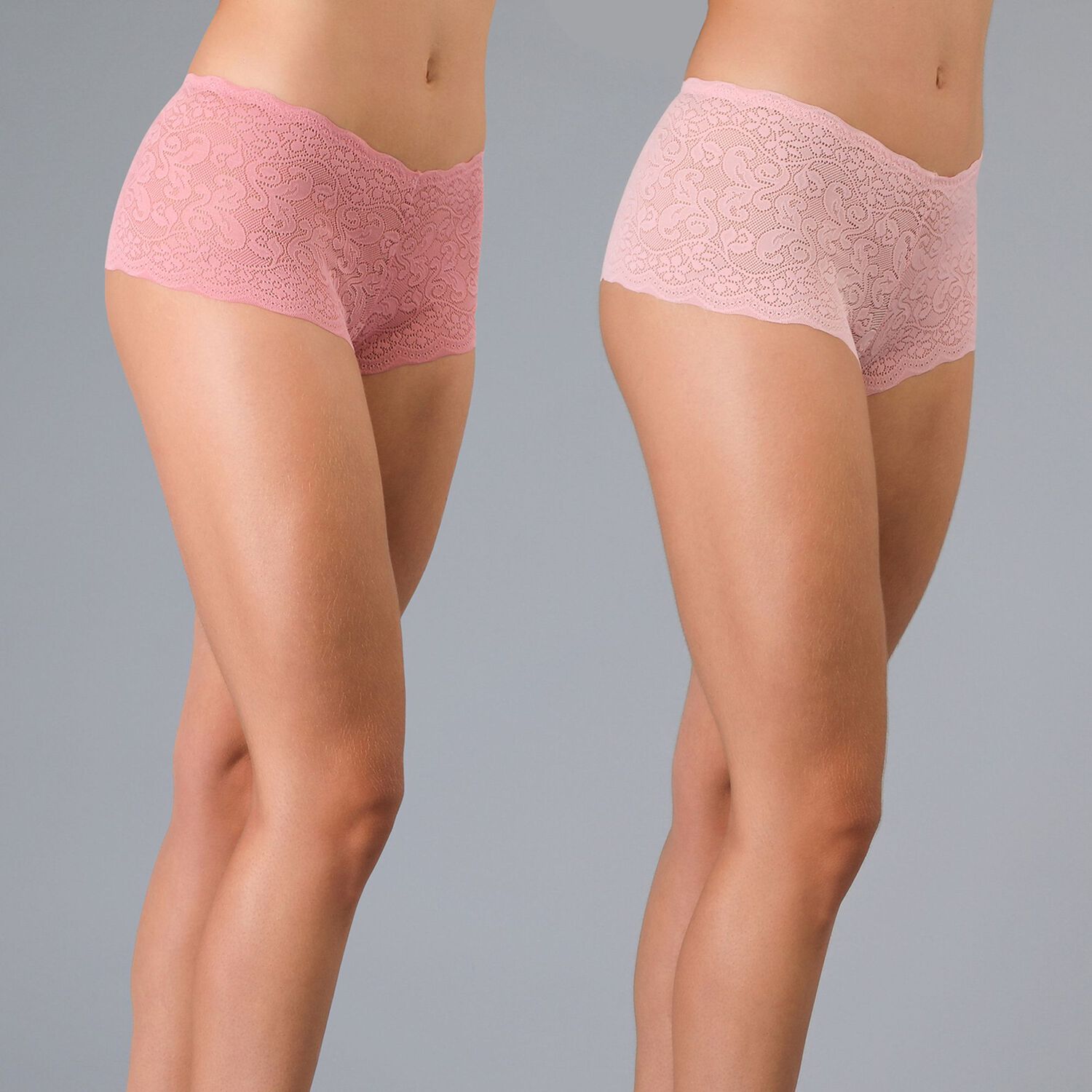 Pack Pantaleta Encaje Y Microfibra Flores Mujer 13277-273 image number 0.0